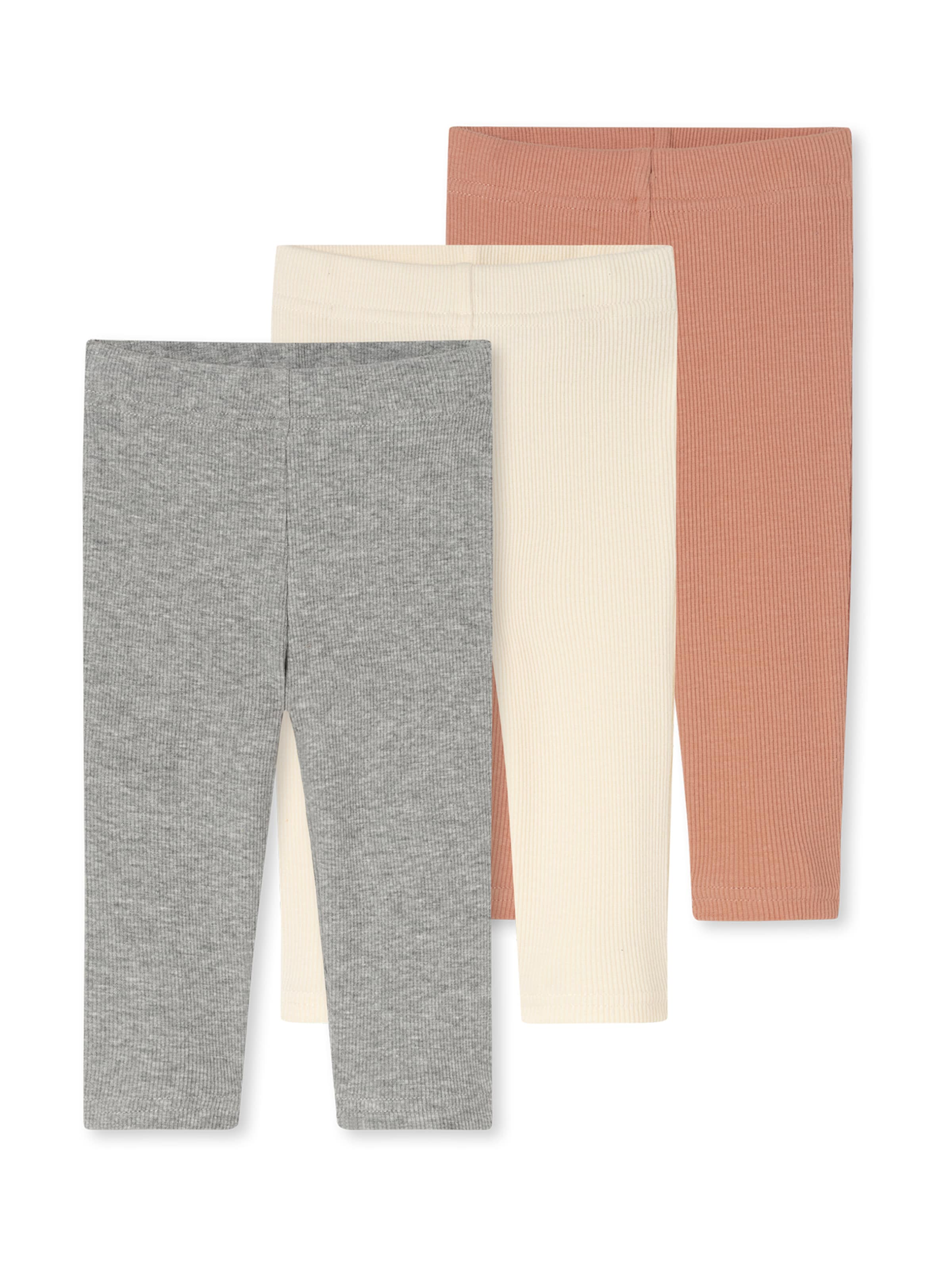 Pyjama ' Double Rib ' SCHIESSER en beige : devant