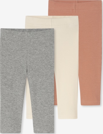 Pyjama ' Double Rib ' SCHIESSER en beige : devant