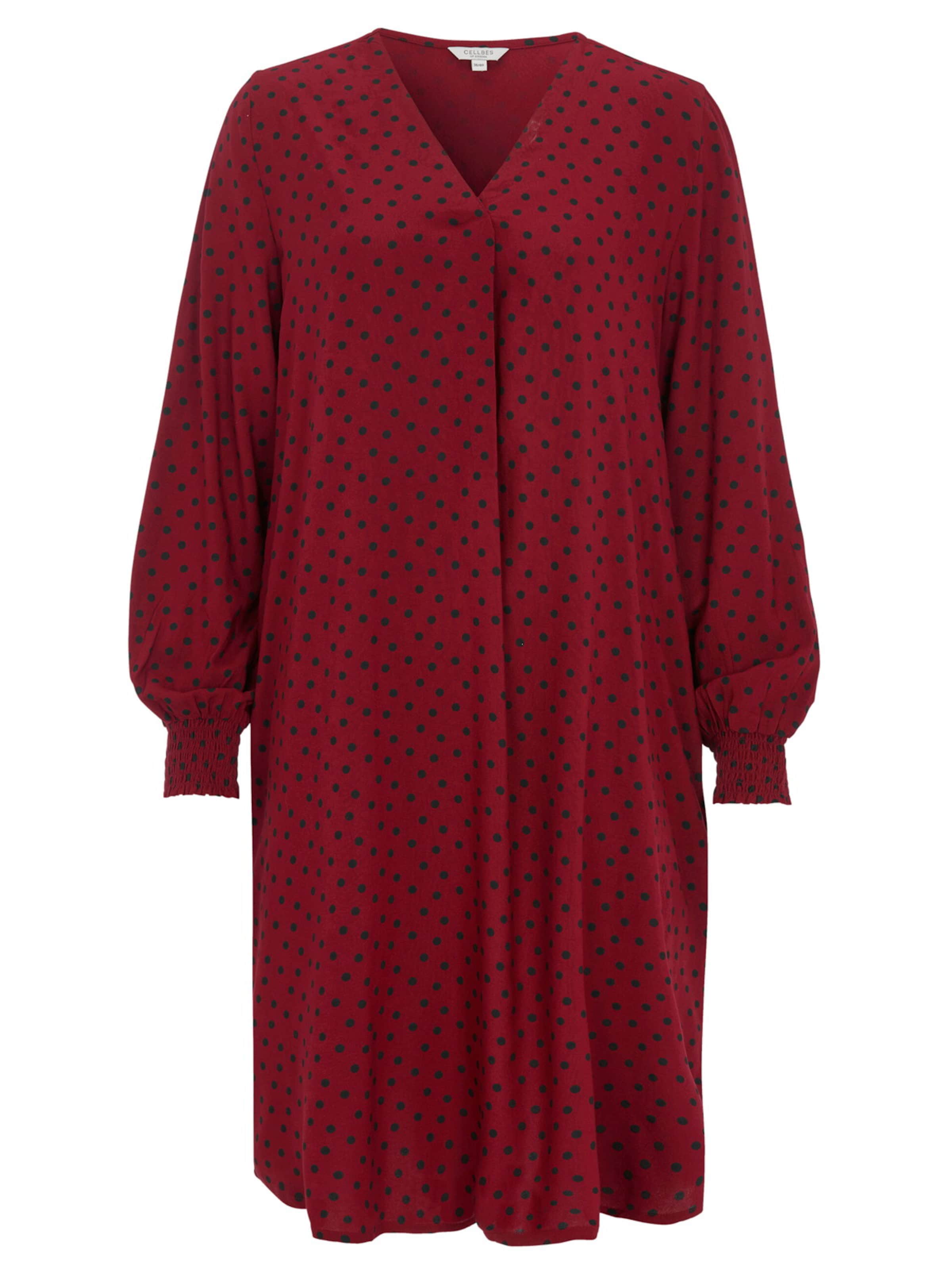 Cellbes of Sweden Jurk in Rood: voorkant