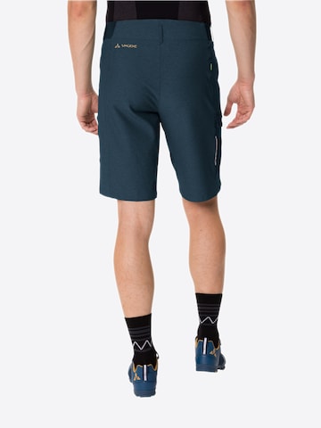 VAUDE Regular Workout Pants 'Tremalzo IV' in Blue