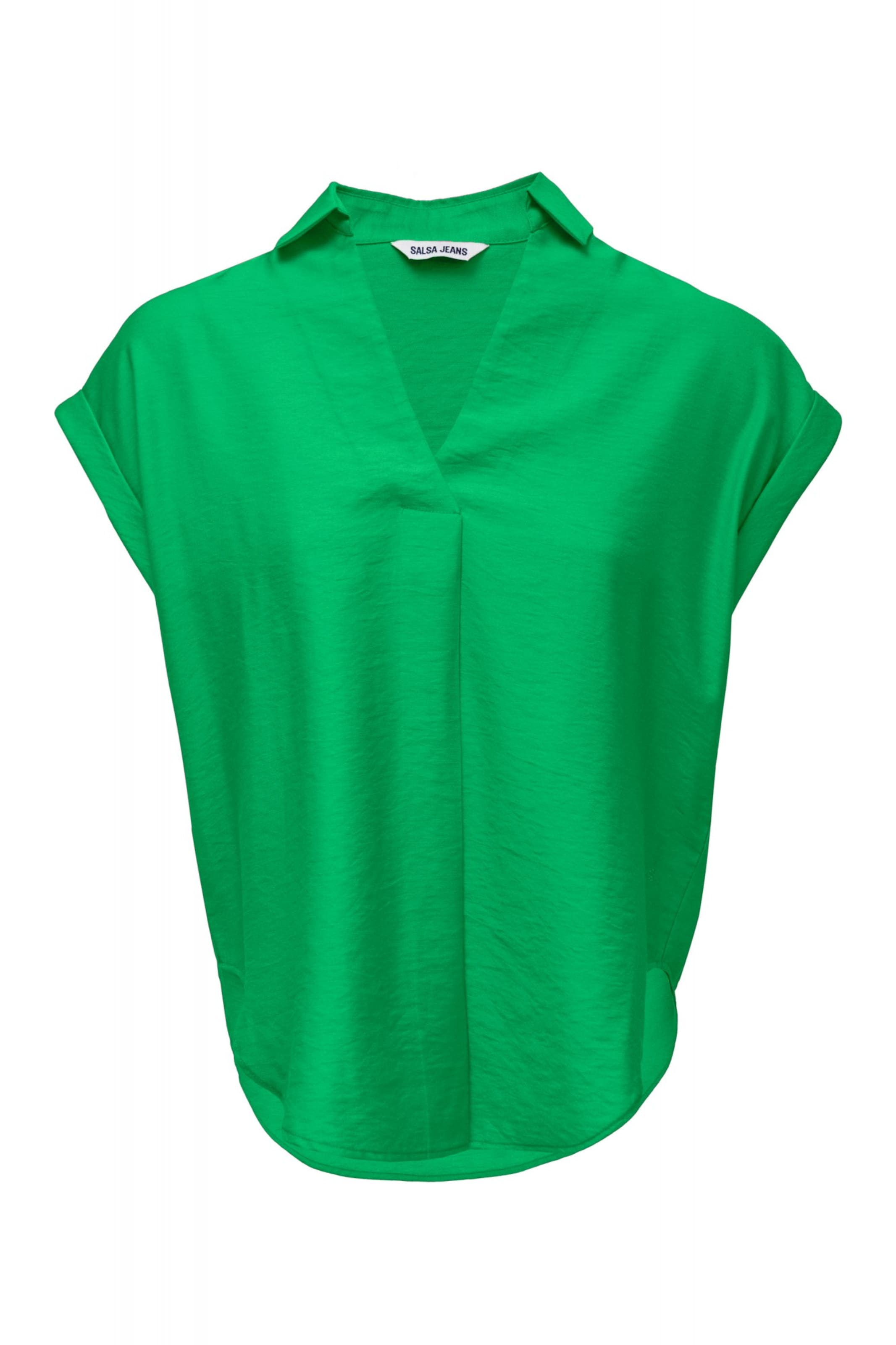 Salsa Jeans Blouse in Groen