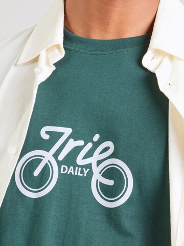 Tricou 'Daily Bike' de la Iriedaily pe verde