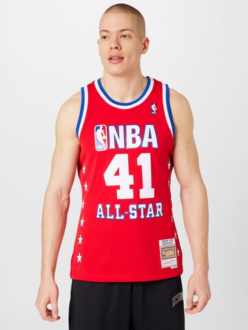 Mitchell & Ness Shirt in Rot: Vorderseite