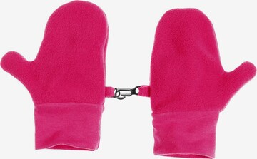 PLAYSHOES Gloves in Pink: front