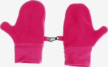 PLAYSHOES Gloves in Pink: front