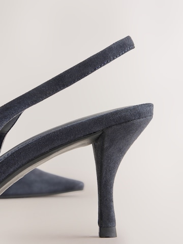 Décolleté sling di Next in blu