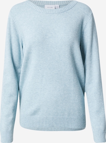 VILA Sweater 'RIL' in Blue: front