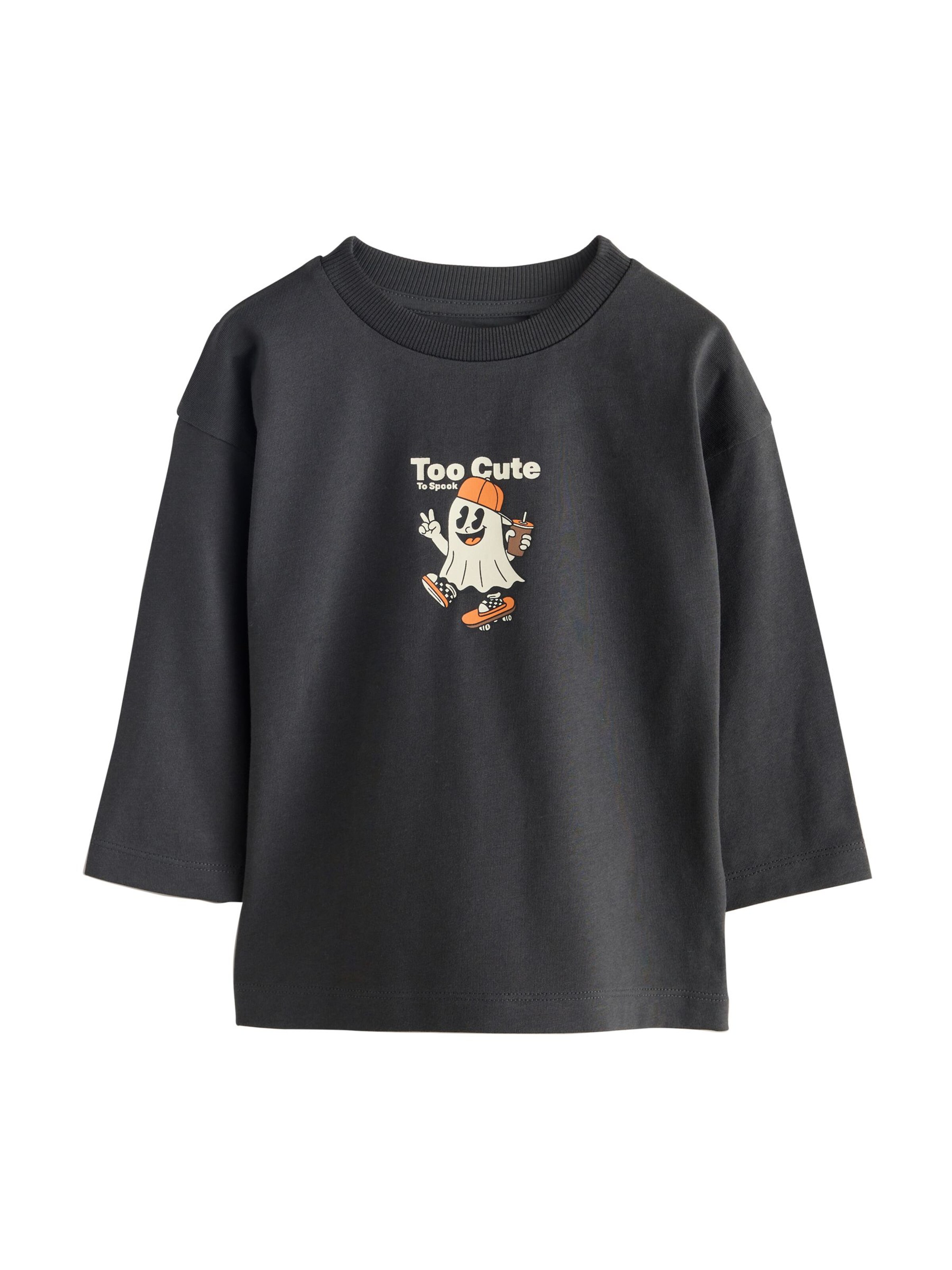 Next T-Shirt in Schwarz: Vorderseite
