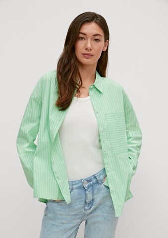 comma casual identity Blouse in Green: front