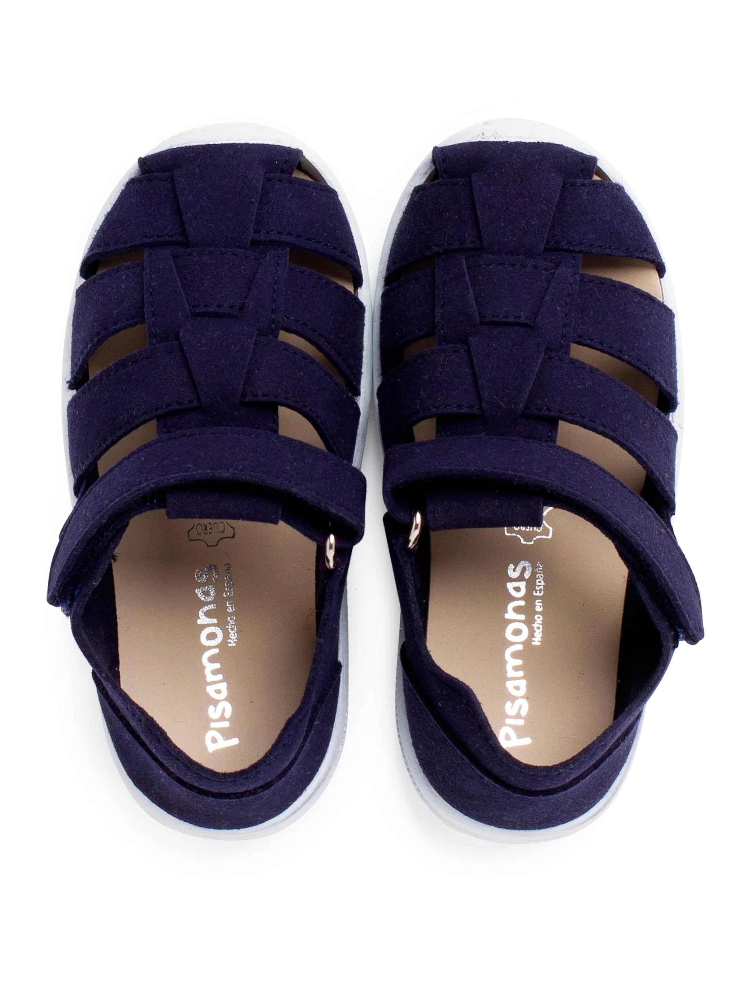 Pisamonas First-Step Shoes in Blue