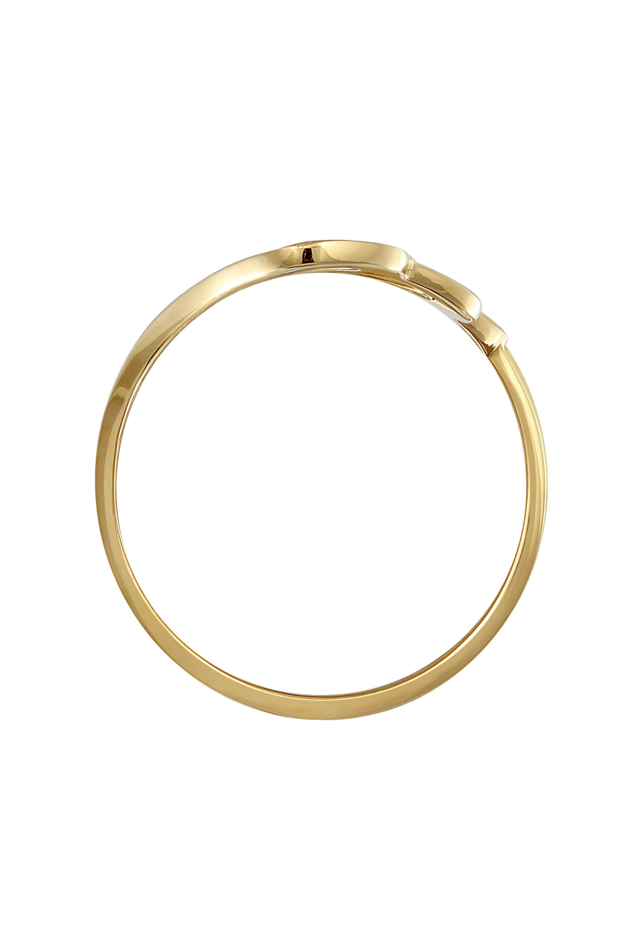 Nenalina Ring 'Wellen' in Gold