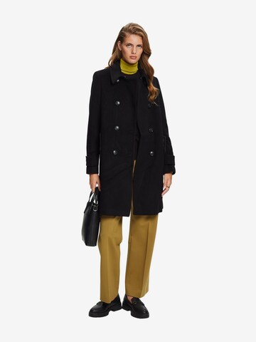 ESPRIT Between-Seasons Coat in Black