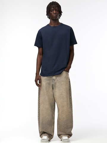 Tricou de la Pull&Bear pe albastru