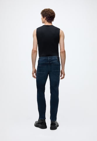 JACK & JONES Slimfit Farkut 'JJIMIKE JJFOX' värissä sininen