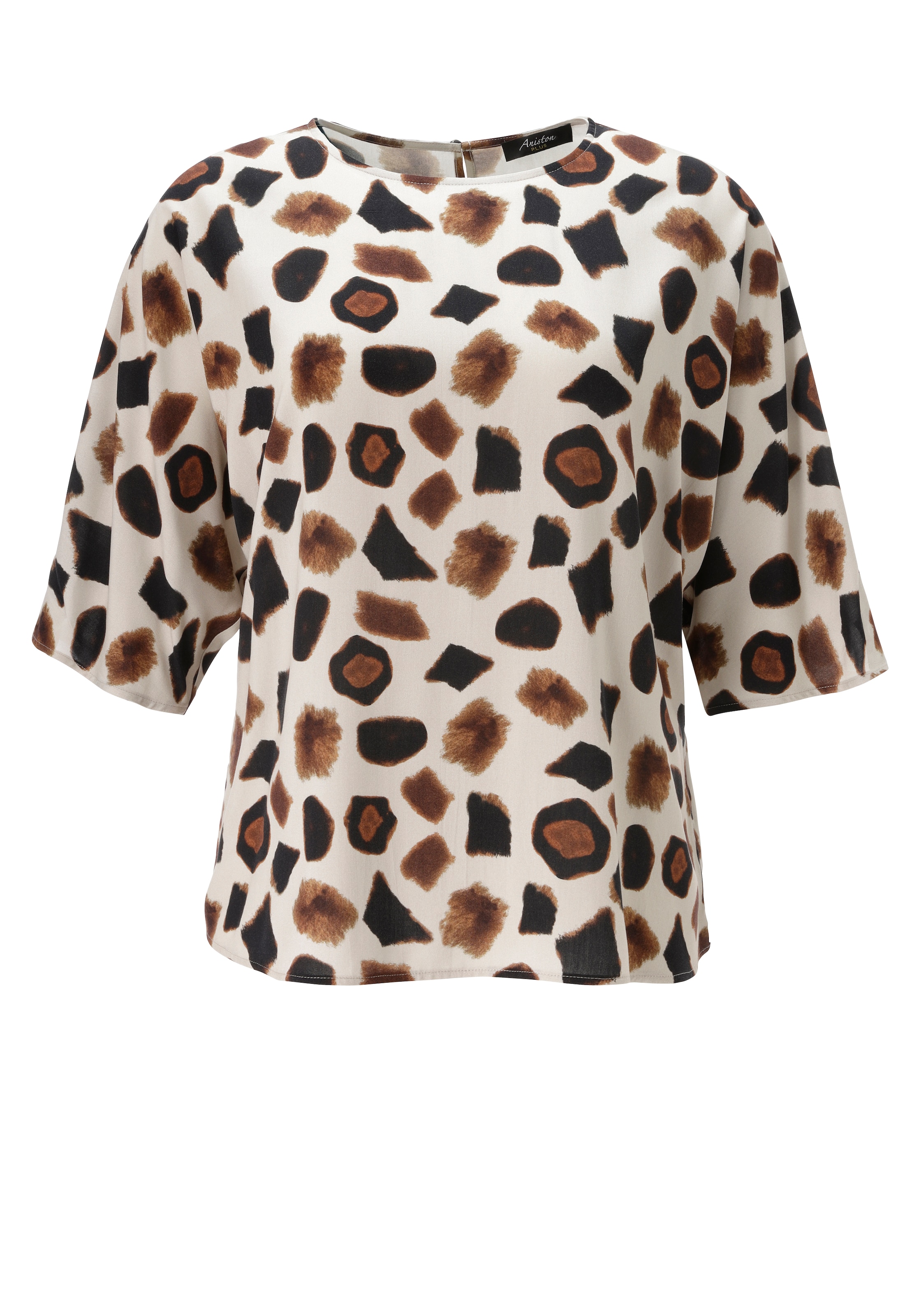 Aniston Bluse in Beige: Vorderseite