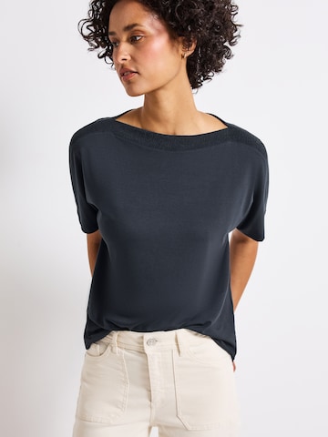 STREET ONE Shirt in Blue: front