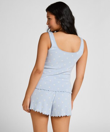 Hunkemöller Unterhemd in Blau