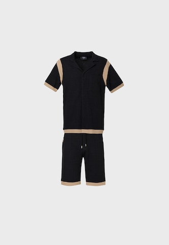 Tenue d'intérieur Tom Barron en noir : devant