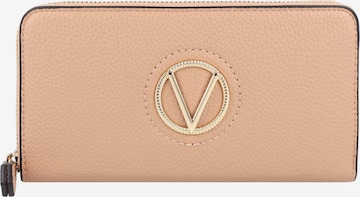 Porte-monnaies VALENTINO en beige : devant