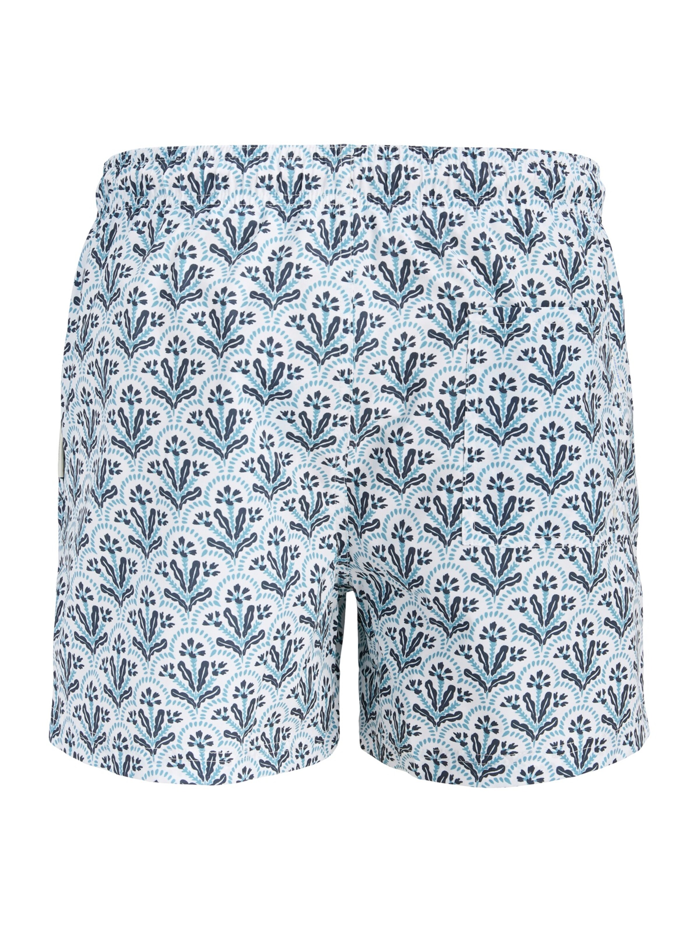 Jack & Jones Plus - Bermudas 'JPSTMAUI' en blanco