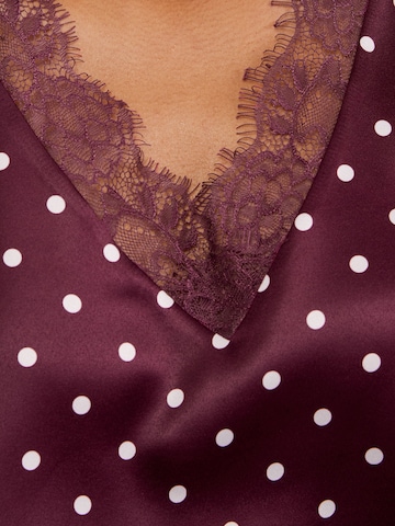 love & roses Top in Lila