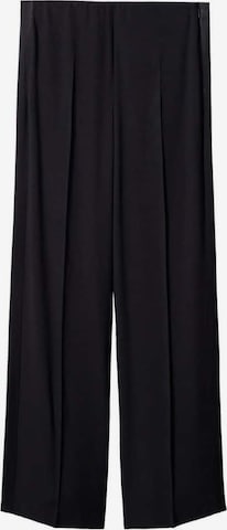 MANGO Loose fit Pants 'pauline' in Black: front