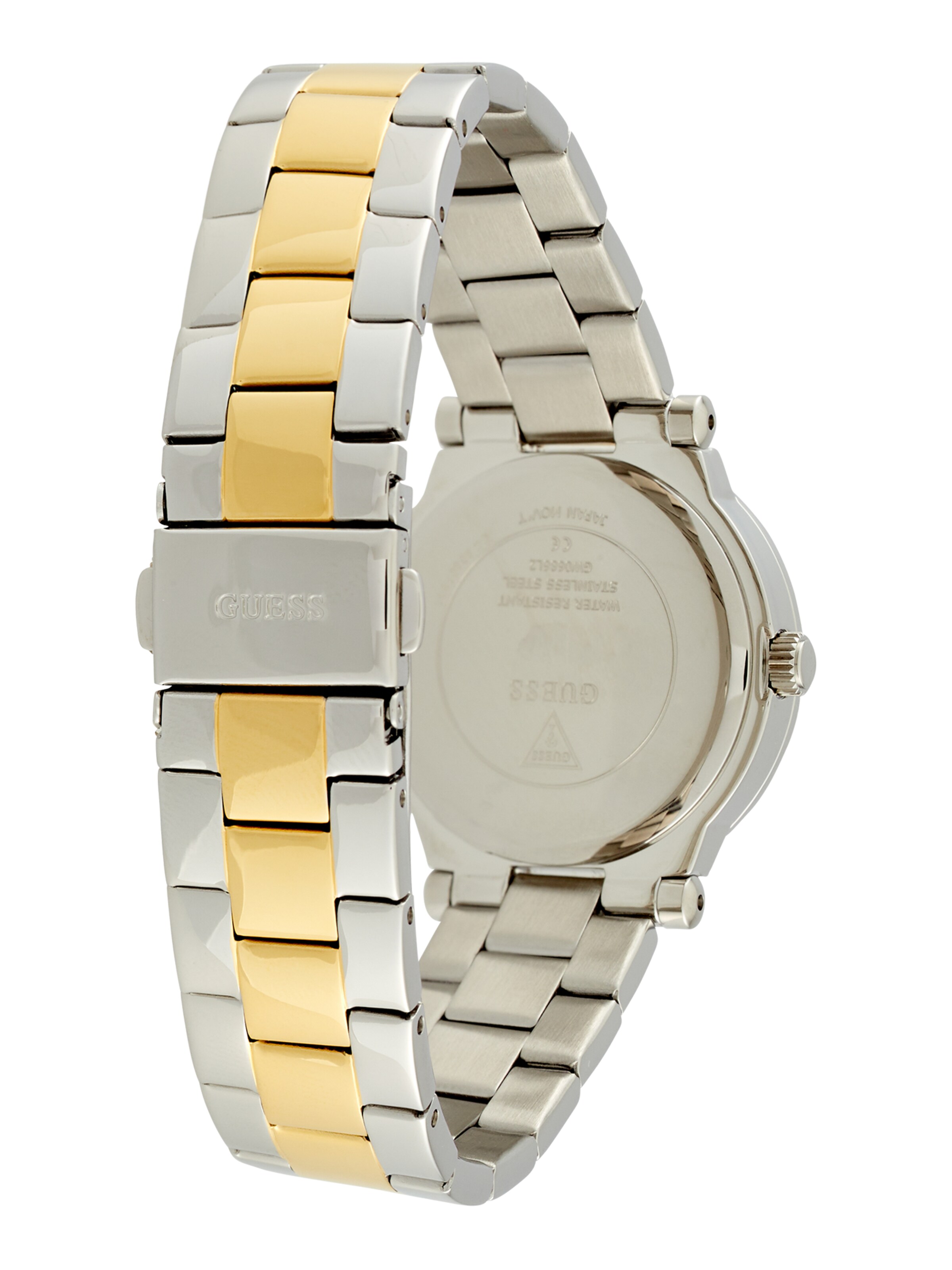 GUESS Analoog horloge 'Fawn' in Goud