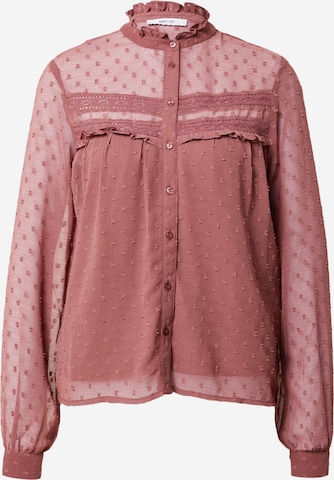 ABOUT YOU Blouse 'Rose' in Roze: voorkant