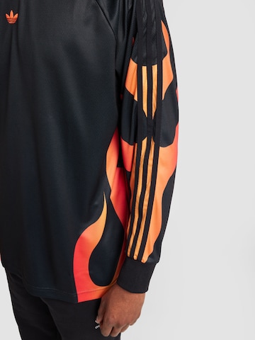 ADIDAS ORIGINALS Shirt 'FLAMES BIKE' in Black