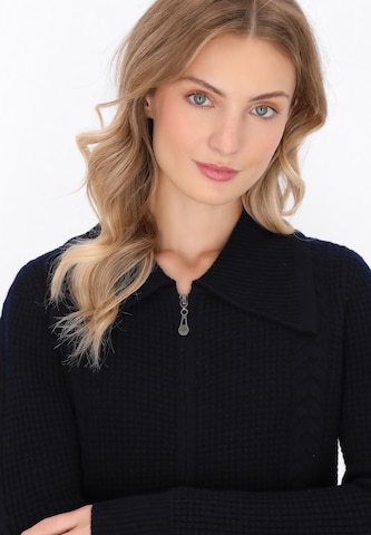 DreiMaster Maritim Gebreid vest in Blauw
