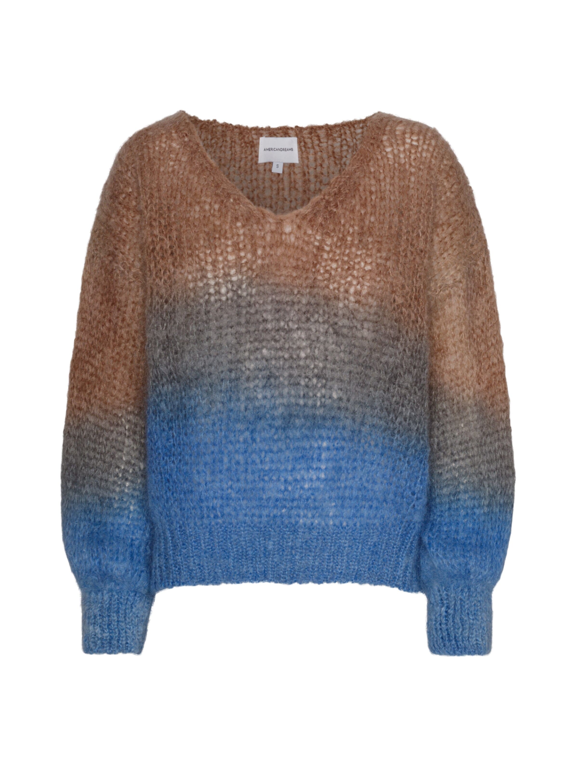 americandreams Sweater 'Milana' in Blue: front