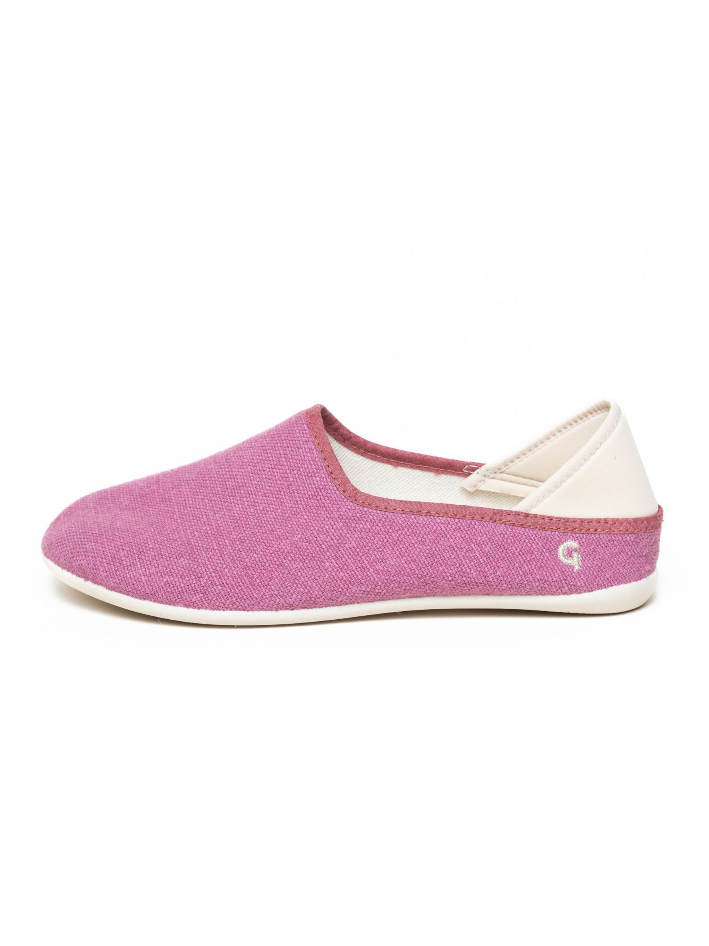 Gottstein Espadrilles 'Espadrille Linen Slip-On' in Pink