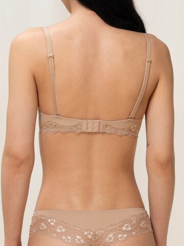 TRIUMPH Push-up Push-up-BH ' Lovely Micro ' in Beige