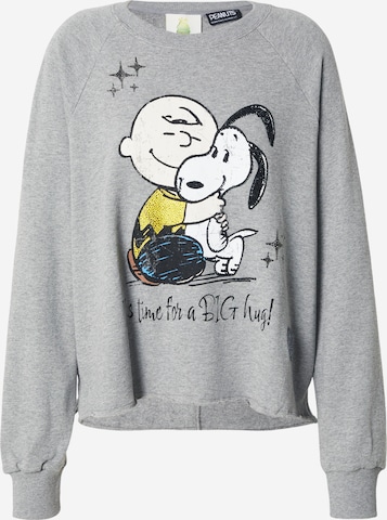pilka PRINCESS GOES HOLLYWOOD Megztinis be užsegimo 'Peanuts Hug': priekis