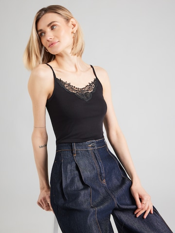 ONLY Top 'ONLLulu' in Schwarz: Vorderseite