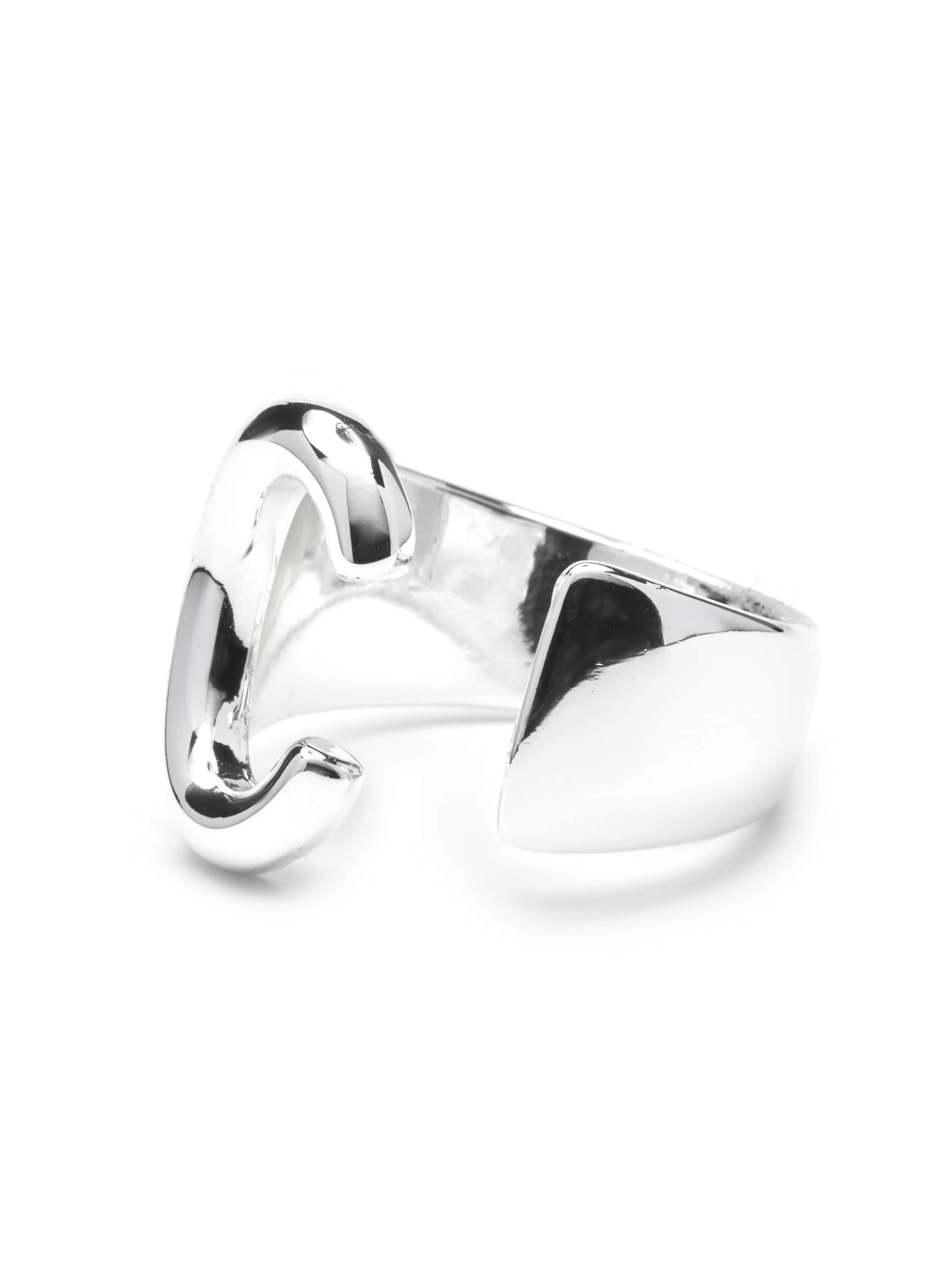 Luxenter Ring 'Alphabet C' i sølv
