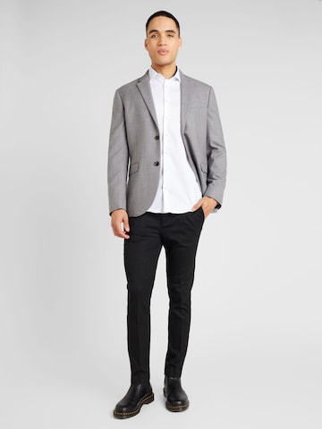 Slim fit Cămaşă business de la SEIDENSTICKER pe alb