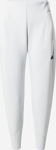 ADIDAS SPORTSWEAR Workout Pants 'Z.N.E.' in Grey: front