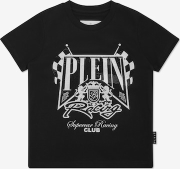 Philipp Plein - Camiseta 'Racing' en negro: frente