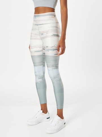 Marika Skinny Športne hlače 'Zen' | siva barva: sprednja stran