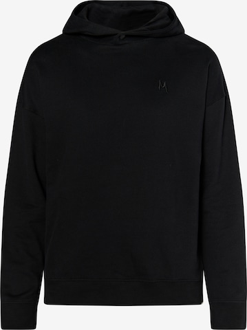 MO Sweatshirt in Zwart: voorkant