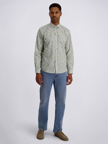 Coupe regular Chemise PIERRE CARDIN en vert