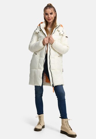 Cappotto invernale 'Bliblablubb 14' di NAVAHOO in bianco
