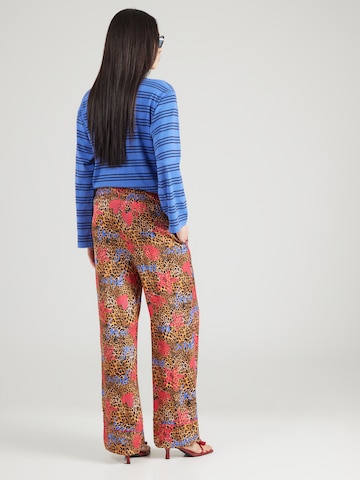 Wide leg Pantaloni 'Hot Leo' di miss goodlife in marrone