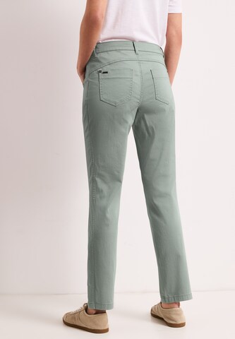 STREET ONE Slim fit Pants in Green