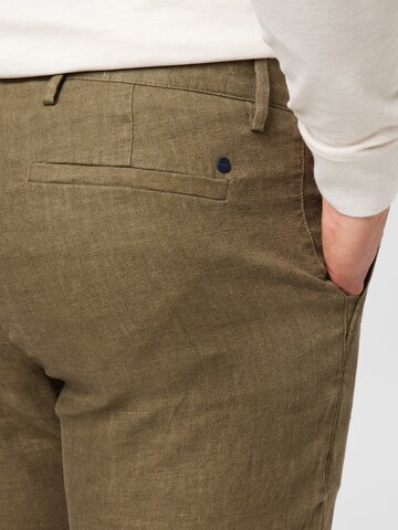 NN07 Normální Chino kalhoty 'Karl' – zelená