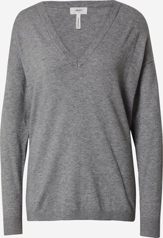 OBJECT Sweater 'THESS' in Grey: front