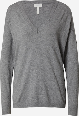 OBJECT Sweater 'THESS' in Grey: front