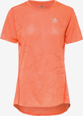 ODLO Performance Shirt 'Zeroweight' in Orange: front