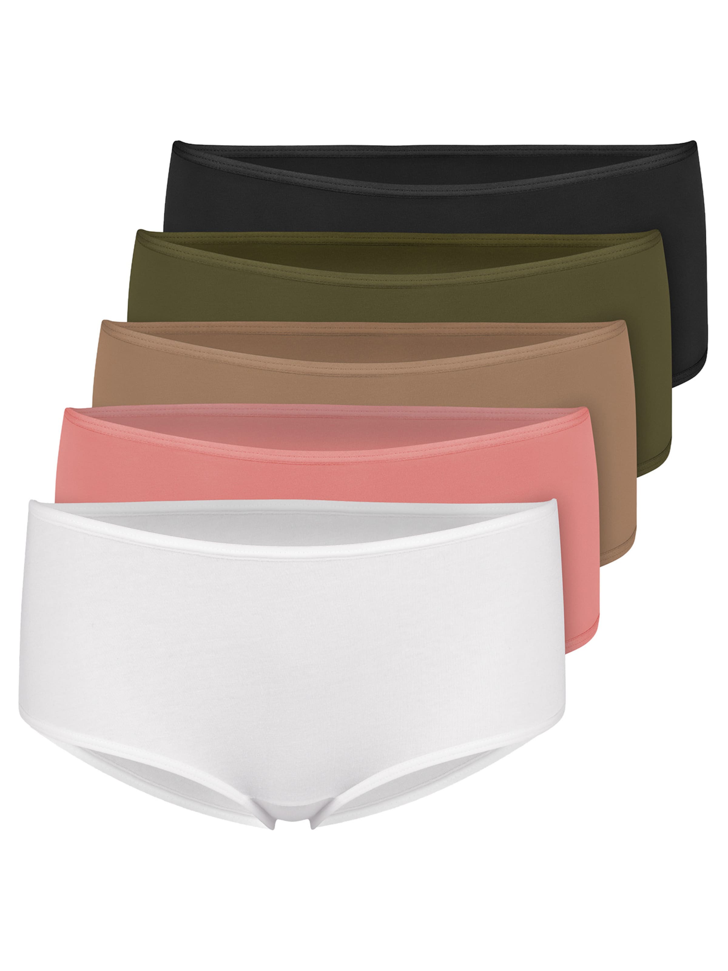 Nur Die Boyshorts ' Basic ' in Mixed colors: front